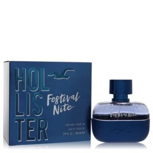 Hollister Festival Nite EDT for Men, 3.4 oz - Image 1